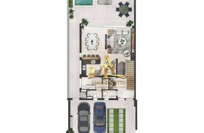 Casa com 3 dormitórios à venda, 230 m² por r$ 3.480.000 - alphaville - santana de parnaíba/sp