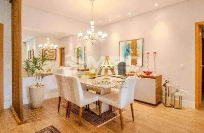 Apartamento com 3 dormitórios à venda, 207 m² por r$ 2.600.000 - centro empresarial tamboré - santana de parnaíba/sp