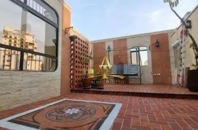 Cobertura com 3 dormitórios para alugar, 139 m² - santana - são paulo/sp