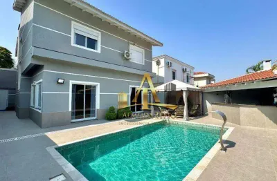 Casa com 4 dormitórios à venda, 304 m² por r$ 2.900.000 - alphaville 06 - santana de parnaíba/sp