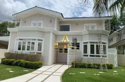 Casa com 5 dormitórios à venda, 650 m² por r$ 12.500.000,00 - residencial três (tamboré) - santana de parnaíba/sp
