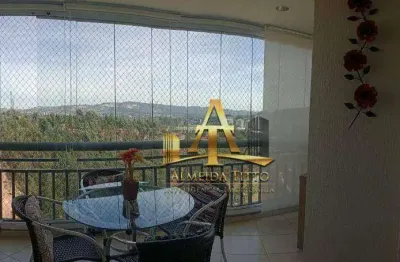 Apartamento à venda no condomínio jardins de tamboré - bairro tamboré - santana de parnaíba - sp