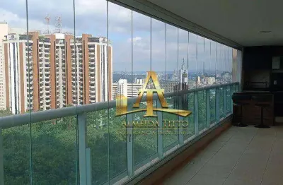 Apartamento a venda  com 3  suítes, 243 m² de área útil por r$ 3.600.000 - alphaville industrial - barueri - são paulo