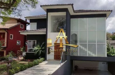 Casa com 4 suítes à venda no condomínio tarumã em santana de parnaíba
