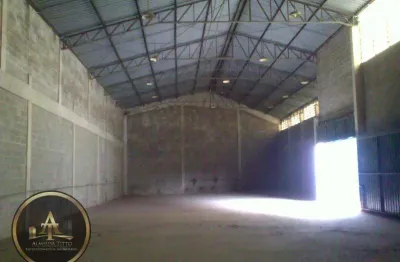 Galpão para locação com 807 m² por r$ 11.000/mês - chácaras marco em barueri/sp.