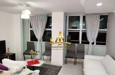 Apartamento com 2 dormitórios para alugar, 70 m² por r$ 3.900,00/mês - jardim dos camargos - barueri/sp