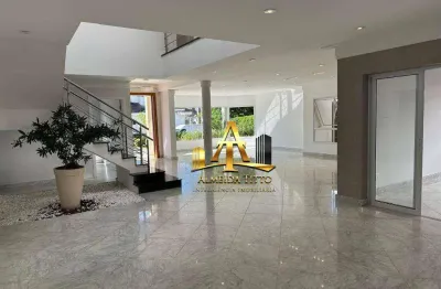 Casa com 4 suítes  à venda, 530 m² por r$ 9.500.000 - residencial dois (tamboré) - santana de parnaíba - são paulo