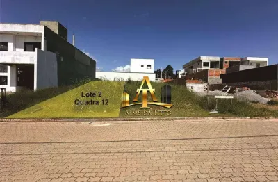 Terreno de 200m² à venda no condomínio lago dos pássaros em cotia
