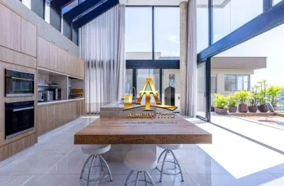 Casa com 4 dormitórios à venda, 1060 m² por r$ 15.500.000,00 - gênesis 2 - santana de parnaíba/sp