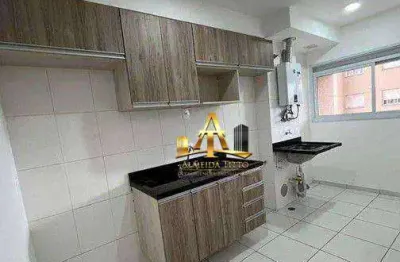 Apartamento com 2 dormitórios para locação com 60 m² por r$ 3.087/mês - condomínio flórida - parque viana em barueri/sp.