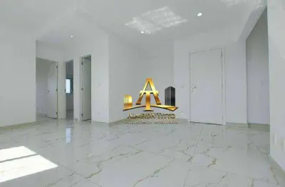 Apartamento com 2 dormitórios e 2 vagas para locação com 66 m² - condomínio flórida - parque viana em barueri/sp.