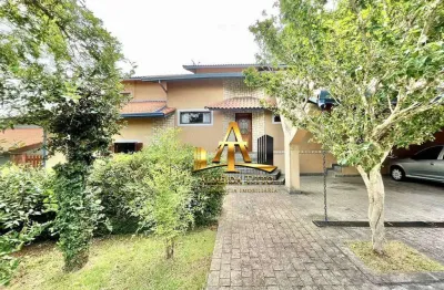 Casa à venda no condomínio são fernando residência - 5 dormitórios / 2 suítes, gourmet, piscina, sauna, vista!