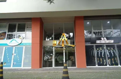 Sala para locação com 110 m² por r$ 5.000/mês - edificio club center - barueri/sp.
