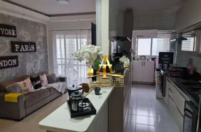 Apartamento mobiliado com 3 dormitórios para alugar, 94 m² - alpha vita - santana de parnaíba/sp