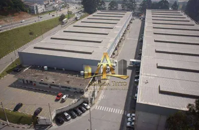 Galpão paralocação com 2597 m² por r$ 85.203/mês - fácil acesso a castelo branco - jardim alvorada em jandira/sp.
