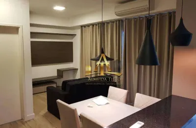 Apartamento mobiliado para venda ou locação no condomínio trix tamboré - alphaville - sp