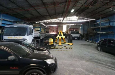 Galpão para locação com 1250 m² por r$ 17.600/mês - jardim alvorada em jandira/sp.