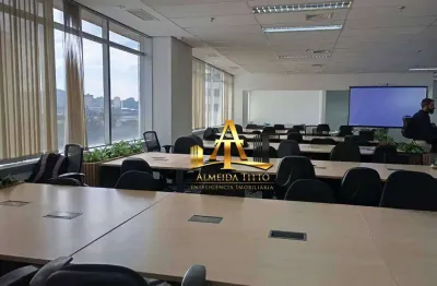 Laje mobiliada para locação com 339 m² por r$ 31.374/mês - centro administrativo rio negro - alphaville industrial em barueri/sp.