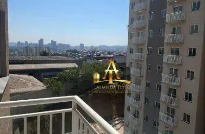 Apartamento com 2 dormitórios à venda, 54 m² por r$ 345.000,00 - vila sul americana - carapicuíba/sp