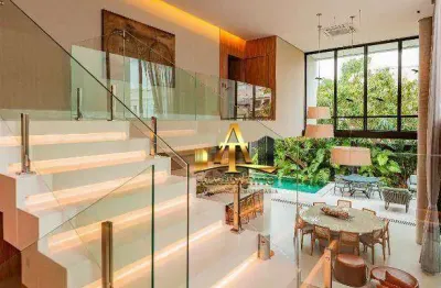 Casa com 4 dormitórios à venda, 505 m² por r$ 6.700.000,00 - residencial burle marx - santana de parnaíba/sp