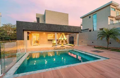 Casa com 3 dormitórios à venda, 289 m² por r$ 2.570.000,00 - condomínio new ville - santana de parnaíba/sp