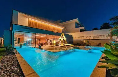 Casa com 5 dormitórios à venda, 535 m² por r$ 5.990.000 - jardim do golf i - jandira/sp