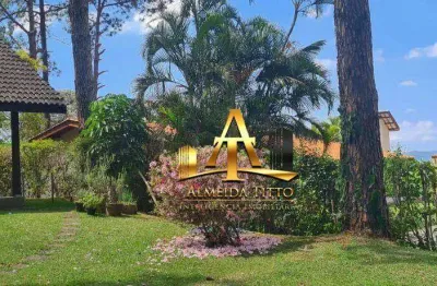 Casa com 5 dormitórios para alugar, 300 m² por r$ 11.800/mês - jardim maristela - atibaia/sp