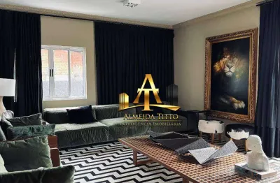 Casa com 4 dormitórios à venda, 628 m² por r$ 9.000.000,00 - alphaville residencial um - barueri/sp