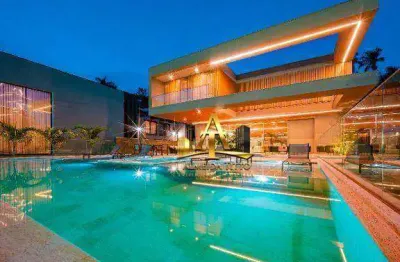 Casa com 5 dormitórios à venda, 1100 m² por r$ 39.000.000,00 - tamboré 02 - santana de parnaíba/sp