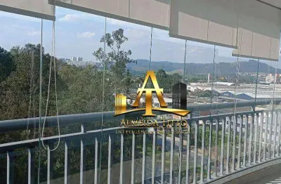 Apartamento com 3 suítes para alugar, 165 m² - alphaville industrial - barueri - são paulo