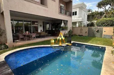 Casa com 4 dormitórios à venda, 498 m² por r$ 8.500.000,00 - alphaville residencial um - barueri/sp