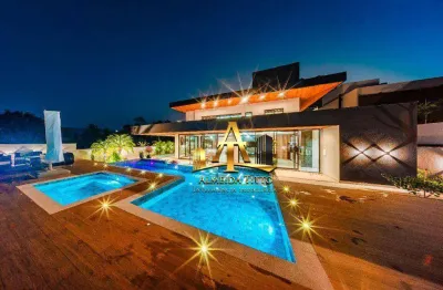 Casa com 4 dormitórios à venda, 600 m² por r$ 8.500.000 - jardim das samambaias - jundiaí/sp