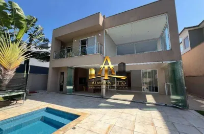 Casa com 4 dormitórios à venda, 338 m² por r$ 3.400.000 - campos do conde - santana de parnaíba/sp