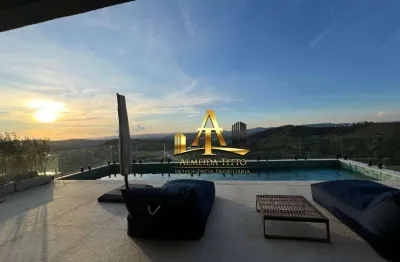 Casa com 5 dormitórios à venda, 539 m² por r$ 8.300.000 - campos do conde - santana de parnaíba/sp
