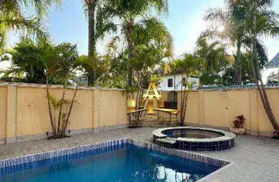 Casa com 4 dormitórios à venda, 460 m² por r$ 4.500.000 - residencial melville - santana de parnaíba/sp