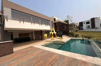 Casa com 4 dormitórios à venda, 1010 m² por r$ 15.000.000 - tamboré 11 - santana de parnaíba/sp