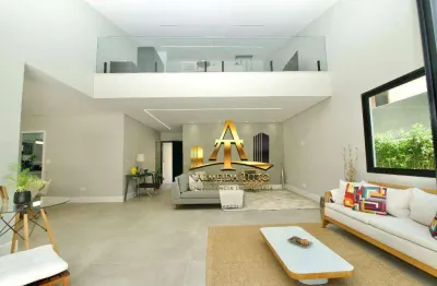 Casa com 3 dormitórios à venda, 450 m² por r$ 3.990.000 - alphaville 06 - santana de parnaíba/sp