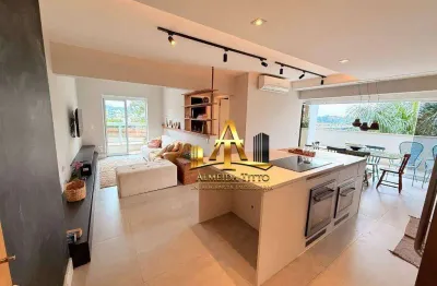 Apartamento com 1 dormitório à venda, 86 m² por r$ 1.100.000 - novare alphaville - barueri/sp