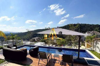 Casa com 4 dormitórios à venda, 390 m² por r$ 6.950.000 - gênesis 2 - santana de parnaíba/sp