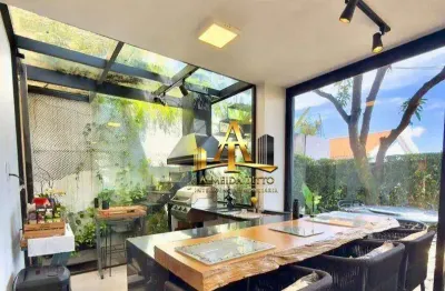 Casa com 4 dormitórios à venda, 318 m² por r$ 3.300.000,00 - tamboré 04 - santana de parnaíba/sp