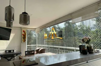 Apartamento com 3 dormitórios à venda, 158 m² por r$ 1.900.000 - tamboré - santana de parnaíba/sp