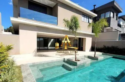 Casa com 5 dormitórios à venda, 510 m² por r$ 5.500.000,00 - itahyê - santana de parnaíba/sp