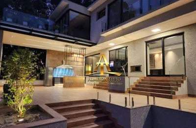 Casa com 4 dormitórios à venda, 824 m² por r$ 18.900.000,00 - tamboré 1 - barueri/sp