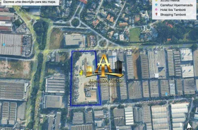 Terreno para alugar, 30000 m² por r$ 450.000/mês - alphaville - barueri/sp