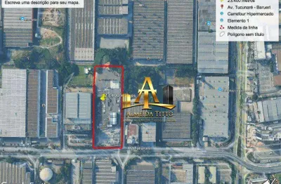 Terreno para alugar, 23400 m² por r$ 234.000/mês - tamboré - barueri/sp