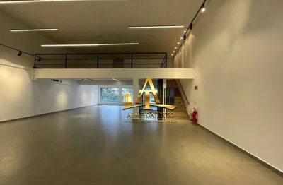 Loja disponível para locação no centro de alphaville - al. araguaia - confira!