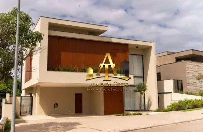Casa com 4 dormitórios à venda, 450 m² por r$ 5.100.000 - alphaville nova esplanada - votorantim/sp