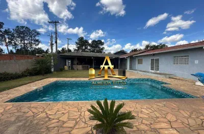 Chácara com 3 dormitórios à venda, 1000 m² por r$ 550.000 - dona catarina - mairinque/sp