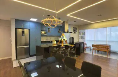 Apartamento com 3 dormitórios à venda, 110 m² por r$ 1.500.000 - alphaville empresarial - barueri/sp