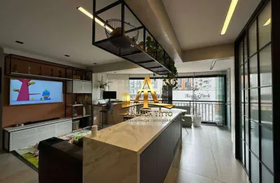 Apartamento com 2 dormitórios à venda, 97 m² por r$ 1.750.000 - edifício bellagio ecopark - barueri/sp